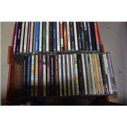 LOT OF DVDS AND CDS