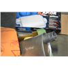 Image 2 : CAR EXHAUST EMERGENCY AIR BAG AND CRATE OF CAMP AND HOUSEHOLD