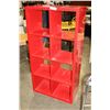 Image 1 : RED CUBE SHELF
