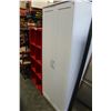 Image 1 : WHITE MODERN 2 DOOR PANTRY STORAGE CABINET