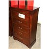 Image 2 : NEW CHERRY AVENZA 5 DRAWER HIGHBOY