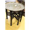 Image 2 : FOLDING BRASS TABLE