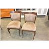 Image 2 : SET OF EIGHT DINING CHAIRS