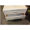 Image 3 : WHITE 3 DRAWER DRESSER