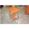 Image 1 : TWO TIER MAPLE ENDTABLE
