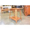 Image 2 : TWO TIER MAPLE ENDTABLE