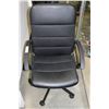 Image 1 : LEATHER OFFICE CHAIR