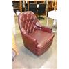 Image 2 : BUTTONBACK LEATHER SWIVEL CHAIR