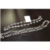 Image 1 : TWO ITALIAN STERLING CHAINS