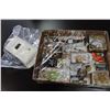 Image 1 : TRAY OF JEWELLRY AND CARBON MONOXIDE DETECTOR