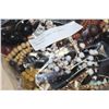 Image 2 : TWO LARGE BAGS OF BEADED JEWELLRY