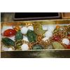 Image 2 : LOT OF PRECIOUS STONE AND STERLING JEWELLRY RINGS PENDANTS AND BRACELET