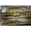 Image 1 : THREE TRAYS OF GOLD TONE NECKLACES AND WATCH