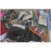 Image 2 : TRAY OF CLUTCH PURSES JEWELLRY AND SEWING NOTIONS ETC