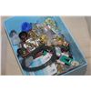 Image 1 : BOX OF EXPO WATCH AND PINS AND NOVLETY ITEMS AND CHRISTMAS PINS