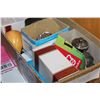 Image 3 : LOT OF NEW COLORED PAPER COLLECTIBLES AND COLOGNE