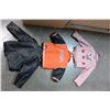 Image 2 : THREE KIDS LEATHER JACKETS HARLEY AND OTHER