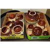 Image 1 : TWO BOXES OF POTTERY CONTAINERS