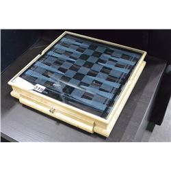 CHESS BACKGAMMON AND CHECKERS SET