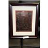 Image 1 : FRAMED BEER STREET COPPER PLAQUE