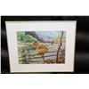 Image 1 : NEWLY FRAMED VINTAGE FLY FISHING PRINT