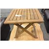 Image 2 : WOOD FOLDING GARDENIA TABLE
