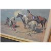 Image 2 : VINTAGE REMINGTON PRINT OF THE SMOKE SIGNAL