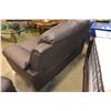 Image 7 : NEW BROWN LEATHER ASHLEY DESIGN SOFA AND LOVESEAT, CONTEMPORARY COMFORTABLE SEATING, RETAIL $2199