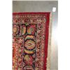 Image 2 : NEW 100% WOOL HAND KNOTTED RED, WHITE, BLACK, PERSIAN CARPET, SIZE 118 INCH BY 79 INCH 45-50 KNOTS/ 