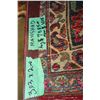 Image 8 : NEW 100% WOOL HAND KNOTTED RED, WHITE, BLACK, PERSIAN CARPET, SIZE 118 INCH BY 79 INCH 45-50 KNOTS/ 