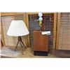 Image 1 : 2 TEAK MODERN LAMPS