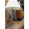 Image 2 : 2 TEAK MODERN LAMPS
