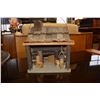 Image 3 : LARGE POTTERY BOWL AND LOG BIRDHOUSE