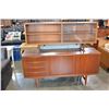 Image 1 : TEAK 2 PIECE BUFFET CABINET