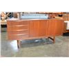 Image 2 : TEAK 2 PIECE BUFFET CABINET