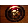 Image 2 : THREE LARGE ART GLASS CENTER BOWLS