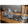 Image 2 : CRYSTAL DECANTERS AND ICE BUCKET