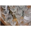 Image 2 : LOT OF CRYSTAL GLASSES