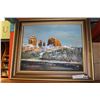 Image 1 : HANS FREDRIC OIL ON BOARD ETERNAL CASTLE ROCK