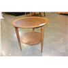 Image 2 : ROUND DIELCRAFT 2 TIER ENDTABLE