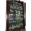 Image 2 : TWO COLLECTOR SPOON DISPLAYS WITH SPOONS