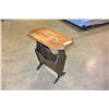 Image 1 : ANTIQUE MAGAZINE STAND ENDTABLE