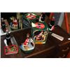 Image 1 : CAST METAL SANTA COIN BANK AND COKE COLLECTIBLES