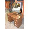 Image 1 : WATERFALL VANITY WITH MIRROR