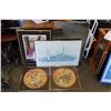 Image 1 : MIRROR ABSTRACT PRINT AND 3 PRINTS