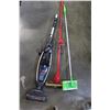 Image 1 : BISSELL VACUUM SWIFFER AND CANVAS FLOWER PRINT