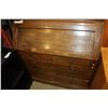 Image 2 : ENGLISH 1870 SCERETAIRE DROPFRONT DESK WITH ORIGINAL FINISH