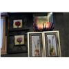 Image 2 : LOT OF SMALL FRAMED PRINTS