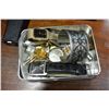 Image 3 : TATTOOED STEEL BRACELET AND MENS WATCHES AND CUFFLINKS DIAMOND TESTOR AND MAGNIFIER