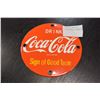 Image 2 : PORCELAIN COKE SIGN